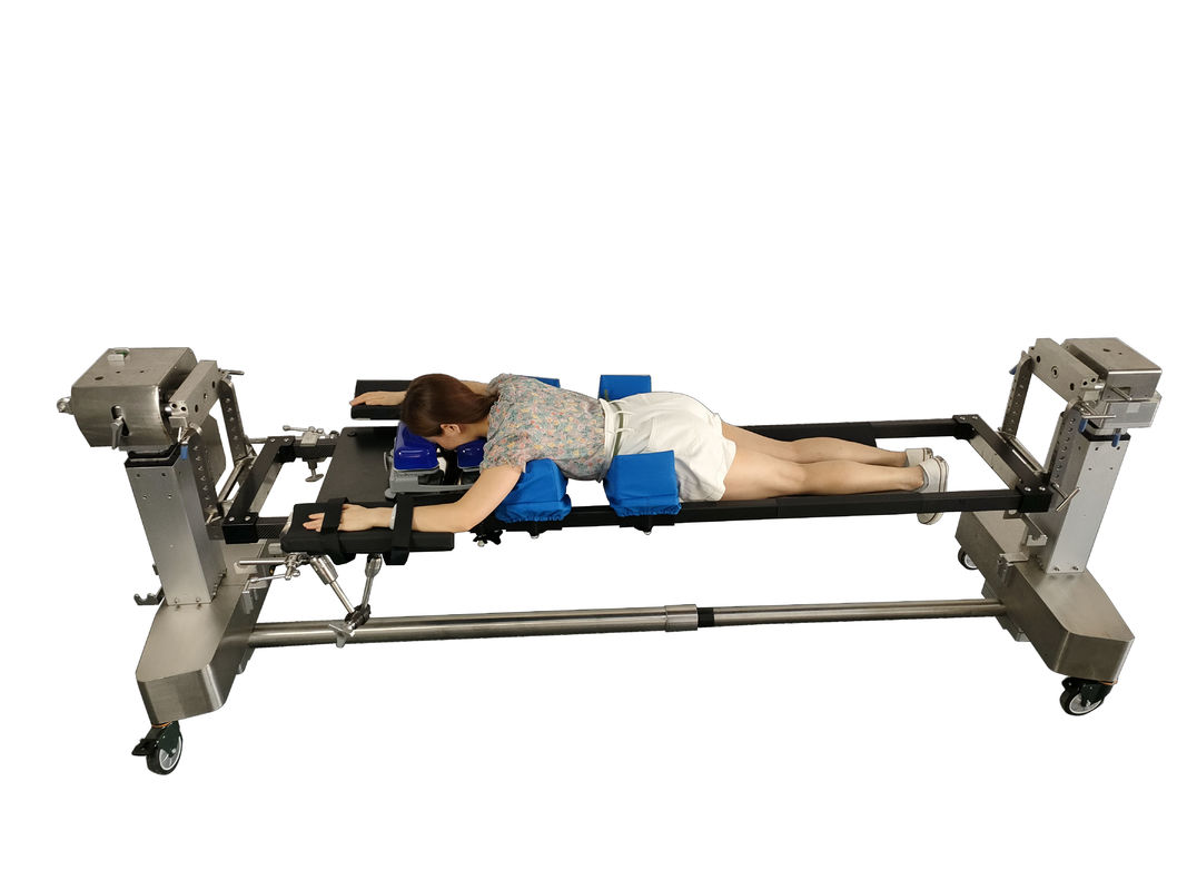 Remote Control Spinal Surgery Operating Table Multi Function Electric Hydro Carbon Fiber Material
