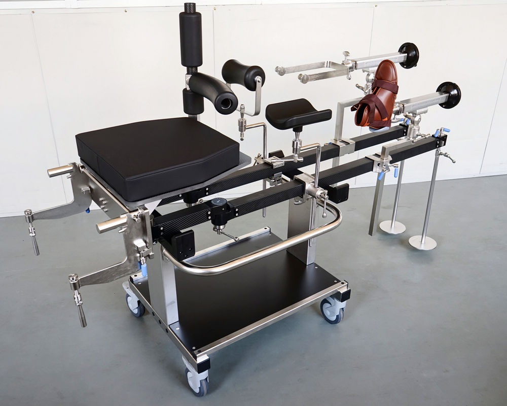 High Durability Orthopedic Traction Frame Side Rail Inserting Lower Limb Frame