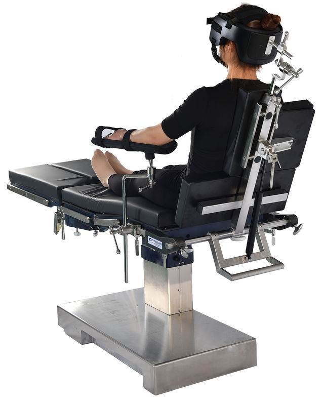 Side Rail Plug in Beach Chair Shoulder Operation Holder Design for Operating Table Accessories with PU Leather Surface